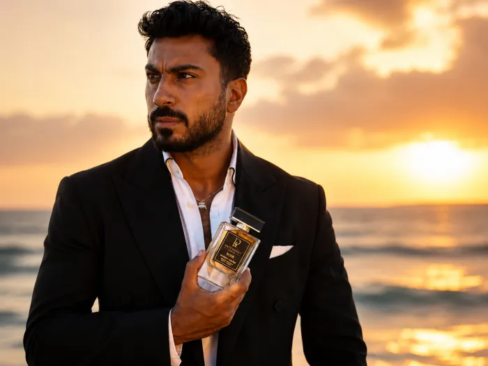 NOIR by Patchouli Privé — extrait de parfum bottle and packaging